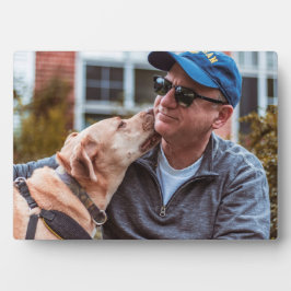 Gepersonaliseerde Aangepaste Huisdier Hond Foto Ma Fotoplaat