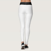 Gepersonaliseerde Aangepaste Huisdier Kat Quote op Leggings (Achterkant)