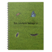 Gepersonaliseerde, aangepaste insecten Notitieboek (Voorkant)