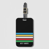 Gepersonaliseerde aangepaste invaliditeitsprijs ge bagagelabel (Voorkant (verticaal))