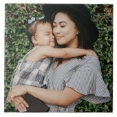 Gepersonaliseerde Aangepaste Keramische Foto Tegel Tegeltje (Voorkant)