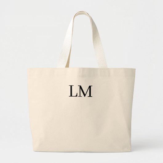 Gepersonaliseerde aangepaste keten|canvas canvas t grote tote bag (Voorkant)