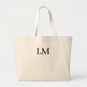 Gepersonaliseerde aangepaste keten|canvas canvas t grote tote bag (Voorkant)