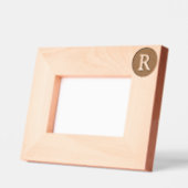 Gepersonaliseerde aangepaste letter monogram geëts gegraveerde lijstjes (Links)
