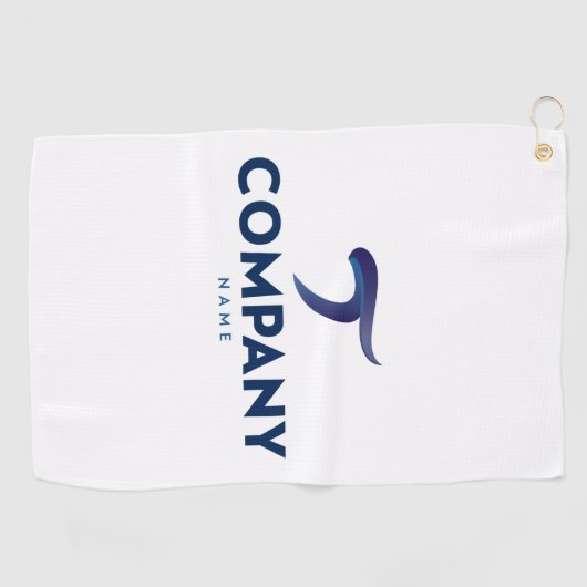 Gepersonaliseerde aangepaste logo golfhanddoeken golfhanddoek (Horizontaal)