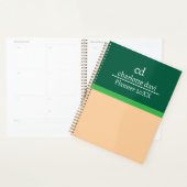 Gepersonaliseerde Aangepaste Logo Naam Bedrijf Hom Planner (Display)