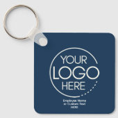 Gepersonaliseerde aangepaste Logo-Sleutelhanger Sleutelhanger (Voorkant)