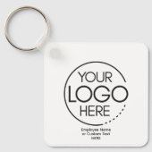 Gepersonaliseerde aangepaste Logo-Sleutelhanger Sleutelhanger (Voorkant)