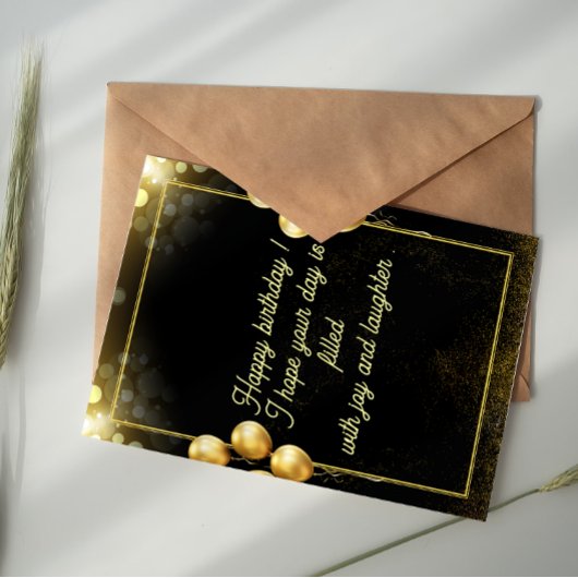 Gepersonaliseerde Aangepaste Moderne Elegante Fees Kaart