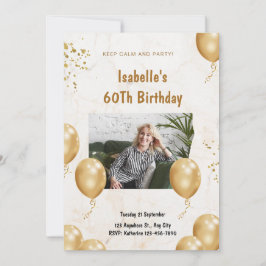 Gepersonaliseerde Aangepaste Moderne Elegante Fees Kaart