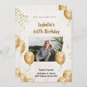 Gepersonaliseerde Aangepaste Moderne Elegante Fees Kaart (Voorkant / Achterkant)