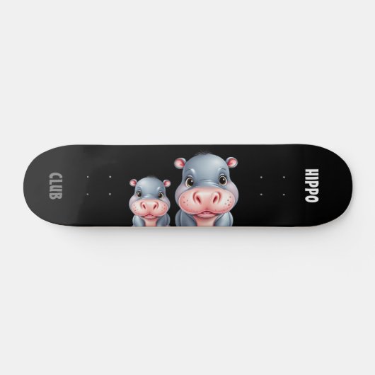 Gepersonaliseerde aangepaste moderne skater skateb persoonlijk skateboard (Horizontaal)