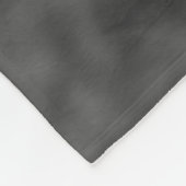 Gepersonaliseerde aangepaste monogram elegante hon fleece deken (Hoek)