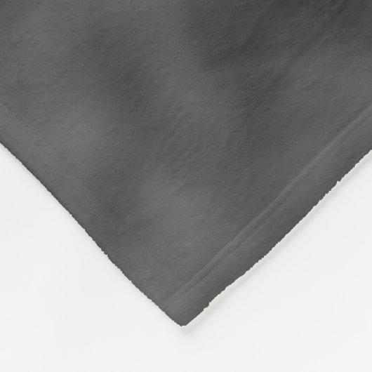 Gepersonaliseerde aangepaste monogram elegante hon fleece deken (Hoek)