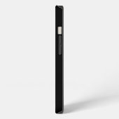 Gepersonaliseerde Aangepaste Naam Eenvoudig Elegan iPhone Hoesje (Linkerkant)