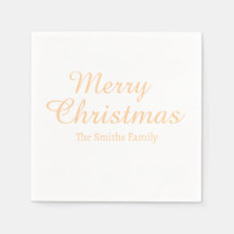 Gepersonaliseerde aangepaste naam Modern Merry Chr