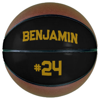 Gepersonaliseerde aangepaste naam & nummer Basketb Basketbal