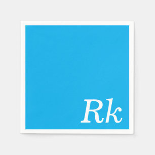 Gepersonaliseerde aangepaste naam Stijlvol Modern  Servet