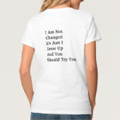 Gepersonaliseerde aangepaste naam Tekst Stijlvol M T-shirt (Achterkant)