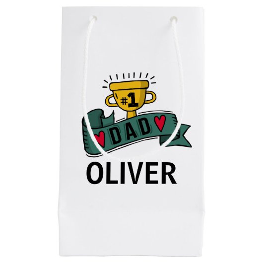 Gepersonaliseerde aangepaste naam Vaderdag | Cadea Klein Cadeauzakje (Voorkant)
