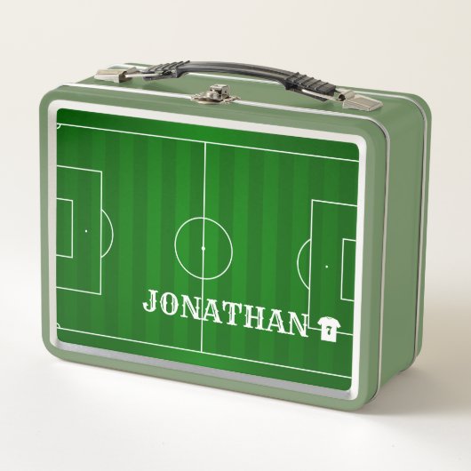 Gepersonaliseerde aangepaste naam Voetbalveld (Voorkant)