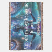 Gepersonaliseerde aangepaste naamdeken deken (Voorkant Verticaal)