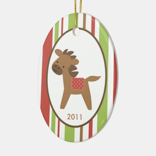 Gepersonaliseerde aangepaste Ornament boerderijdie (Links)