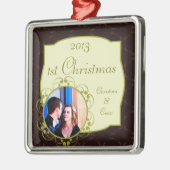 Gepersonaliseerde aangepaste Ornament licht / olij (Links)