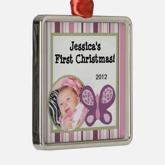 Gepersonaliseerde aangepaste Ornament Sugar Plum B (Rechts)