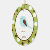 Gepersonaliseerde Aangepaste Ornament Woodland Vri (Links)