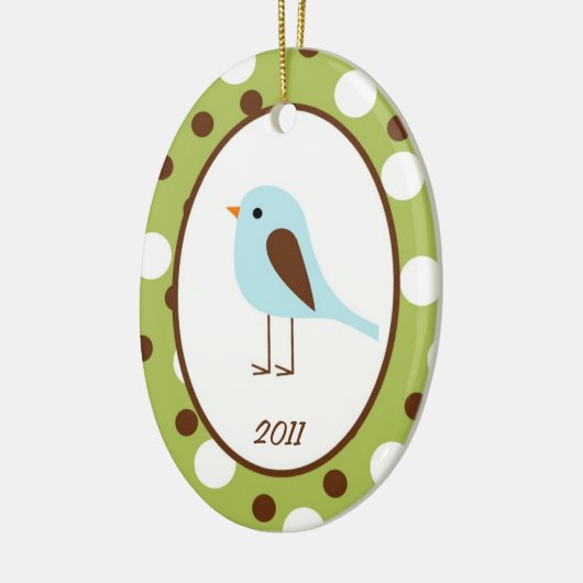 Gepersonaliseerde Aangepaste Ornament Woodland Vri (Links)