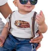 Gepersonaliseerde aangepaste schattige baby en hon