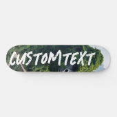 Gepersonaliseerde aangepaste skateboard gorilla we (Horizontaal)