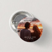 Gepersonaliseerde Aangepaste Strand Bestemming Bru Ronde Button 3,2 Cm (Voorkant /achterkant)