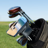 Gepersonaliseerde aangepaste tekst en foto Golf He Golfheadcover (Insitu)