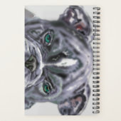 Gepersonaliseerde aangepaste tekst planner met hui (Achterkant)