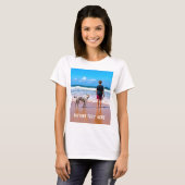 Gepersonaliseerde aangepaste tekst Uw huisdier Fot T-shirt (Voorkant volledig)