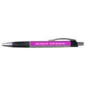 Gepersonaliseerde aangepaste tekst Uw QR-code pen  (Bovenkant)
