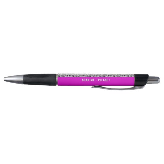 Gepersonaliseerde aangepaste tekst Uw QR-code pen  (Bodem)