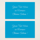 Gepersonaliseerde aangepaste tekstkleuren voor Lab Visitekaartje (Voorkant /achterkant)