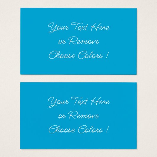 Gepersonaliseerde aangepaste tekstkleuren voor Lab Visitekaartje (Voorkant /achterkant)