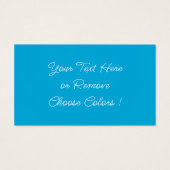 Gepersonaliseerde aangepaste tekstkleuren voor Lab Visitekaartje (Achterkant)