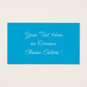 Gepersonaliseerde aangepaste tekstkleuren voor Lab Visitekaartje (Voorkant)