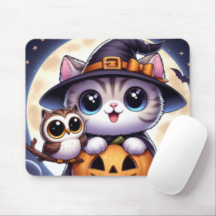 Gepersonaliseerde aangepaste uw eigen foto Hallowe Muismat