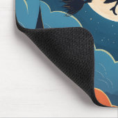 Gepersonaliseerde aangepaste uw eigen foto Hallowe Muismat (Hoek)