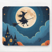 Gepersonaliseerde aangepaste uw eigen foto Hallowe Muismat (Voorkant)