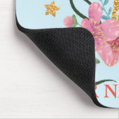 Gepersonaliseerde aangepaste uw eigen foto muismat (Hoek)