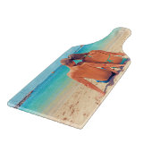 Gepersonaliseerde aangepaste uw foto snijplank (Hoek)