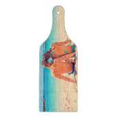 Gepersonaliseerde aangepaste uw foto snijplank (Voorkant)