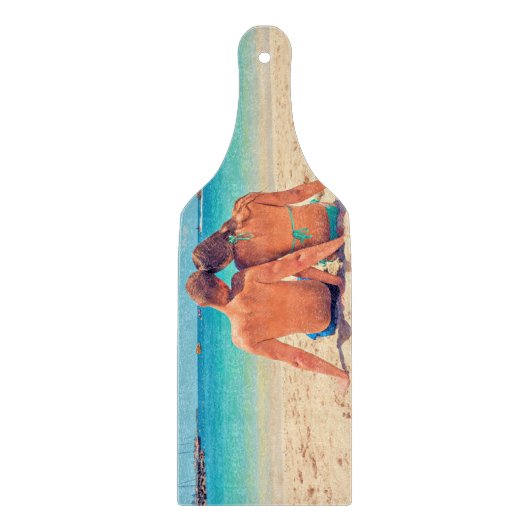 Gepersonaliseerde aangepaste uw foto snijplank (Voorkant)